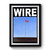 Wire Pink Flag Premium Poster