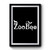 Zooboo Halloween Logo Premium Poster