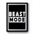 Beast Mode 1 Premium Poster