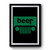 Beer Or Jeep Funny Parody Logo Premium Poster