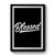 Blessed Script Premium Poster