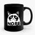 Nope Grumpy Cat Sarcastic Ceramic Mug