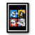 Cuphead Colors Mosaic Premium Poster