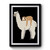 Cute Sloth And Llama Premium Poster