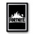 Fortnite Logo Premium Poster
