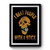 I Beat People With A Stick Skull Billiard Premium Poster
