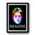 John Lennon Imagine The Beatles Rainbow Premium Poster