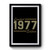Limited 1977 Edition 41st Birthday Premium Poster