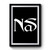 Nas White Logo Premium Poster