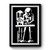 Retro Robot Robot At Work Futuristic Spaceman Robot Premium Poster