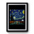 Stranger Things Starry Night Demogorgon Eleven Steve Premium Poster