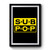 Sub Pop Records Logo Premium Poster