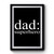 Superhero Dad Father's Day Present Premium Poster