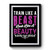 Train Like A Beast Look Like A Beauty Premium Poster