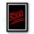 Travis Scott 3500 Logo 1 Premium Poster