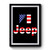 Usa Flag Jeep Premium Poster