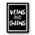 Veins And Gains Premium Poster