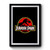 Vintage Style Jurassic Park Ringer Premium Poster