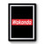 Wakanda Red Box Logo Premium Poster