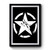 Ww2 Jeep Broken Star Distressed Look Premium Poster