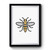 Bumblebee Mosaic Pattern Premium Poster