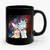 Rick And Morty In Space Galaxy Nebula 1 Ceramic Mug