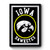 Iowa Hawkeyes Distressed Circle Logo Premium Poster