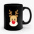 Rudolf Red Nose Reindeer Ceramic Mug