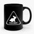 Run Away Monty Python Funny Movie Rabbit Holy Grail Ceramic Mug