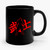 Samurai Kanji Character Ceramic Mug