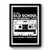 Old School Skool Cassette Tape Pencil Roll Fix Boombox Premium Poster