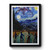 Stranger Van Gogh Things Premium Poster