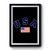 Usa Flag Premium Poster