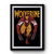 Wolverine On Red Soft Premium Poster