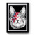 Ziggy Stardust Cat Premium Poster