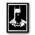 Batman Black And White Premium Poster