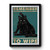 Black Cat Remember To Wipe Premium Poster