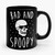 Bad And Spoopy Skull Ceramic Mug