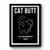 Cat Butt A Cat Lover Notebook Gift For Men Premium Poster