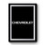 Chevrolet Logo Premium Poster