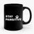 Stay Pawsitive Funny Stay Positive Ceramic Mug