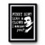 Funny How Like A Clown I Amuse You Premium Poster