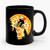 Stranger Things Pizza Moon Ceramic Mug