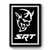 Head Demon S R T Logo Premium Poster