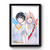 Hiro And Zero Two Darlinginthefranxx Premium Poster