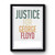 Justice For George Floyd Premium Poster