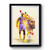 Lebron James Nba Basketball Slam Dunk Premium Poster
