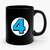 The Fantastic Four Comic Book Movie Marvel Vintage Avengers Superhero Ceramic Mug