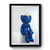 The Blue Kaws Premium Poster