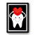 Tooth Holding A Heart Premium Poster
